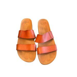 Reef women's tan sandals size 10